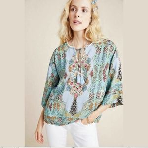 Farm rio peasant primrose floral top